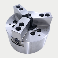 臺(tái)灣千島三爪長(zhǎng)行程液壓卡盤OP-L系列